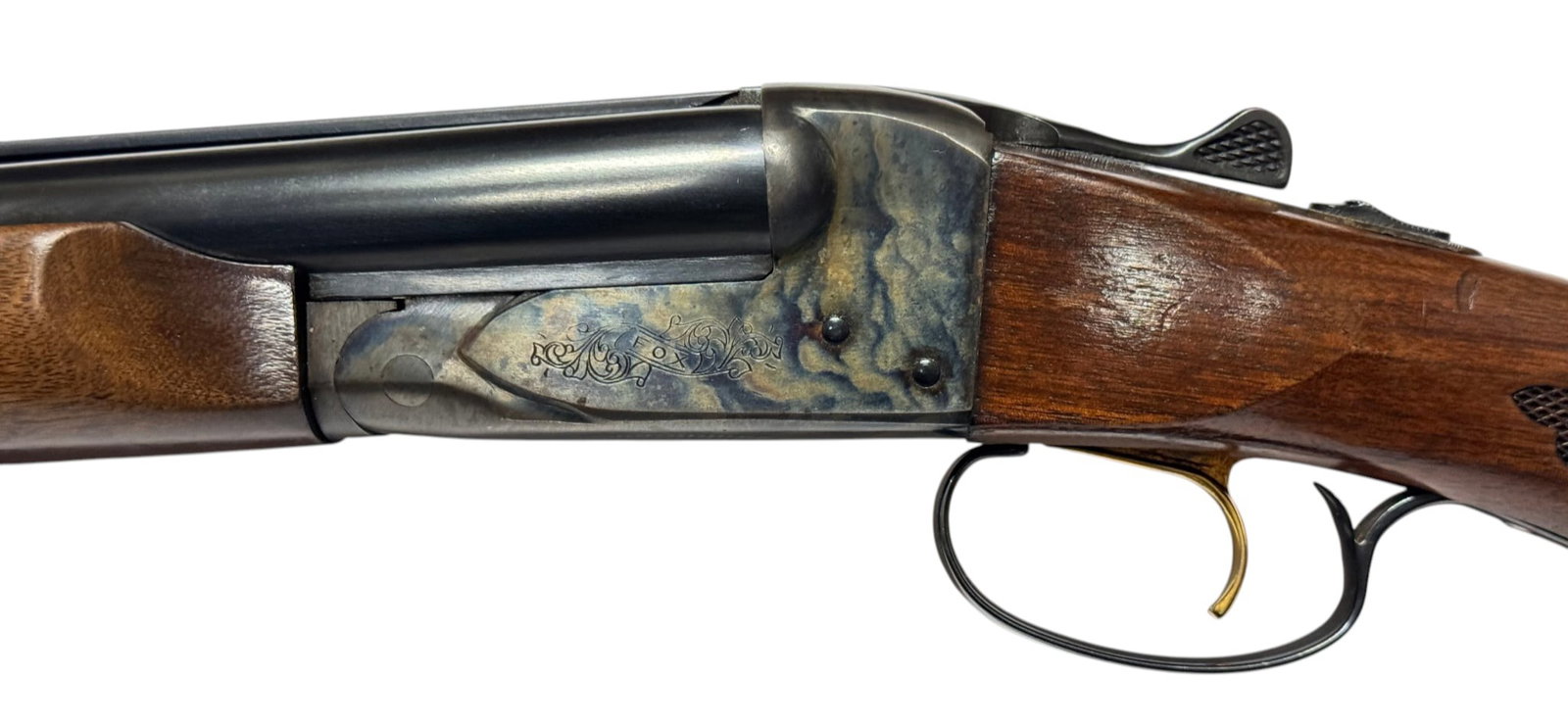 Excellent 1965 Fox/Savage Model B 20 GA. SXS Double Barrel Shotgun - 4