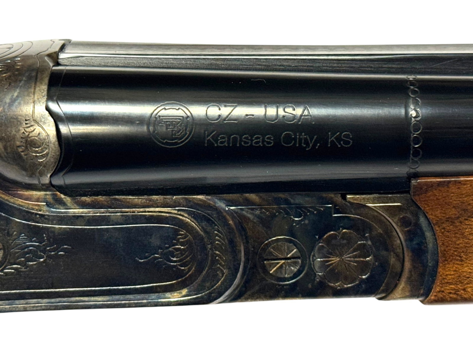 Excellent CZ RINGNECK .410 GA. SXS Double Barrel Shotgun - 5