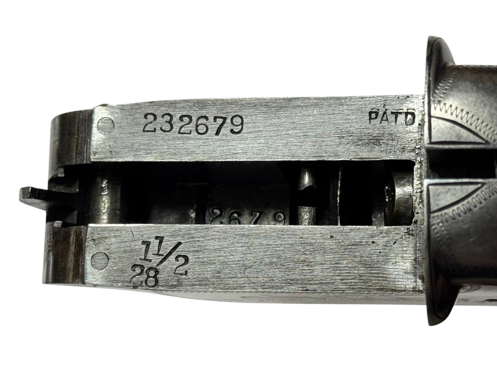 Early 1913 Ithaca No. 1-1/2 Grade Flues Model 28 GA. Hammerless SXS Double Barrel Shotgun - 10