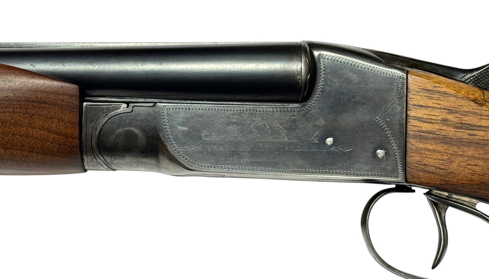 Early 1913 Ithaca No. 1-1/2 Grade Flues Model 28 GA. Hammerless SXS Double Barrel Shotgun - 4