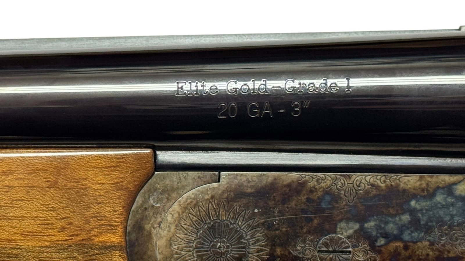 Excellent Smith & Wesson Elite Gold Grade I 20 GA. SXS Double Barrel Shotgun - 16