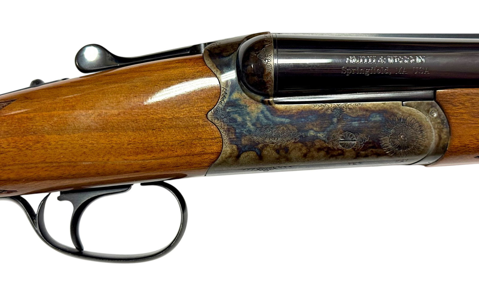 Excellent Smith & Wesson Elite Gold Grade I 20 GA. SXS Double Barrel Shotgun - 5