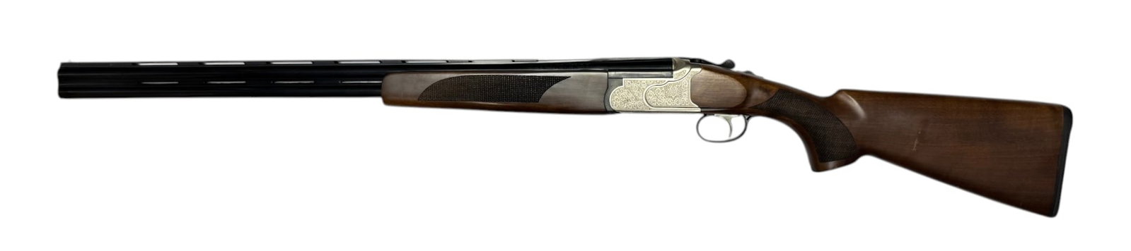 Excellent Mossberg Silver Reserve II 28 GA. O/U Double Barrel Shotgun: S#: SR28001436 | 26” Vent Rib Barrels | 2-3/4” Chambers | 14.5" LOP | Screw-in chokes, three notches top, four notches bottom | Single bead front sight | Single trigger |||| CONDITION: