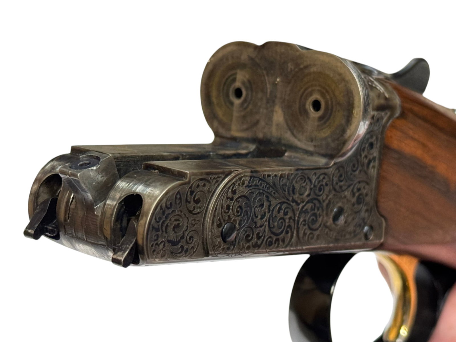 Excellent FAUSTI Model DEA 28 GA. SXS Double Barrel Lightweight Fancy Shotgun w/ Straight Stock - 12