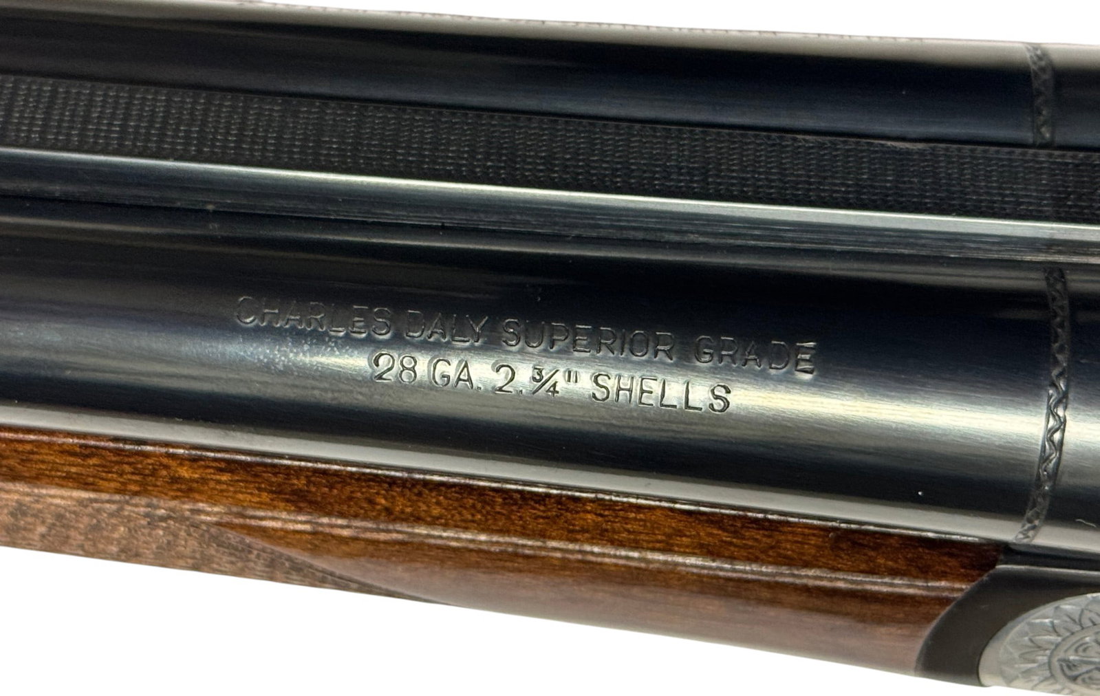 Excellent Charles Daly Superior Grade 28 GA. SXS Double Barrel Shotgun - 6