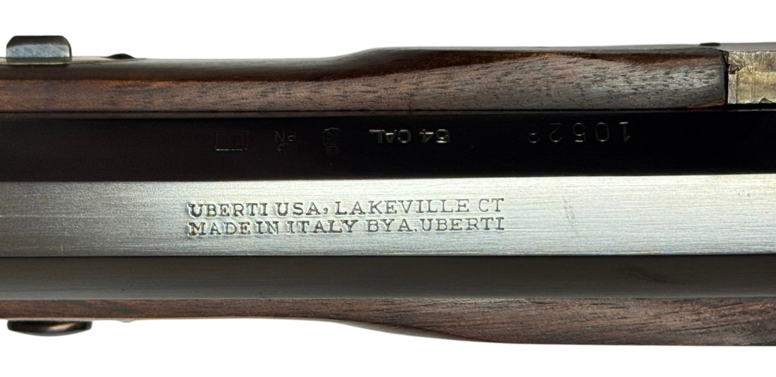 Excellent MINT & Desirable 1993 Uberti Santa Fe Hawlen .54 CAL. Half-Stock Blackpowder Rifle - 5