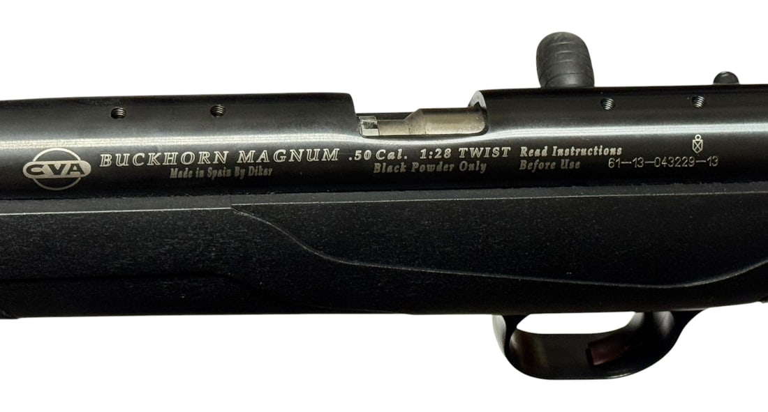 Excellent CVA Buckhorn Magnum .50 CAL. Inline Black Powder Rifle - 3