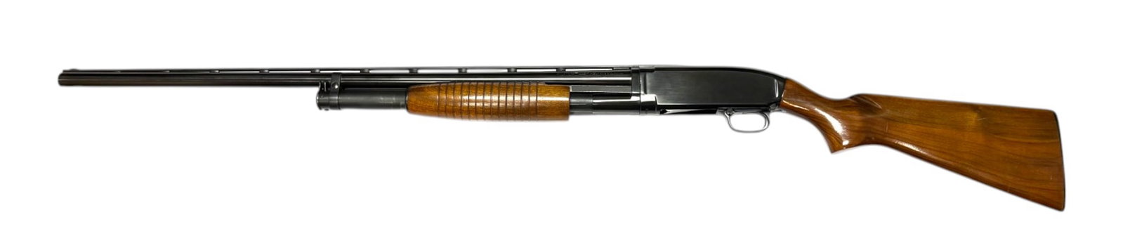 Excellent MINT 1962 Winchester Model 12 Pump Action 12 GA. Slamfire Shotgun with Vent Rib - 2