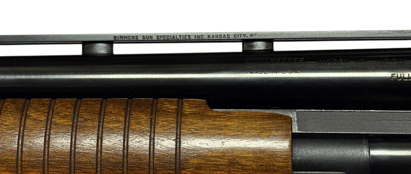 Excellent MINT 1962 Winchester Model 12 Pump Action 12 GA. Slamfire Shotgun with Vent Rib - 5