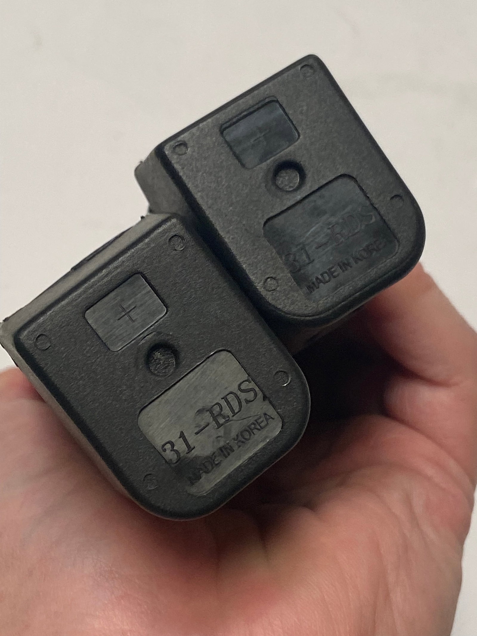 (2) Glock .40 S&W 31rd. Korean Magazines - 3