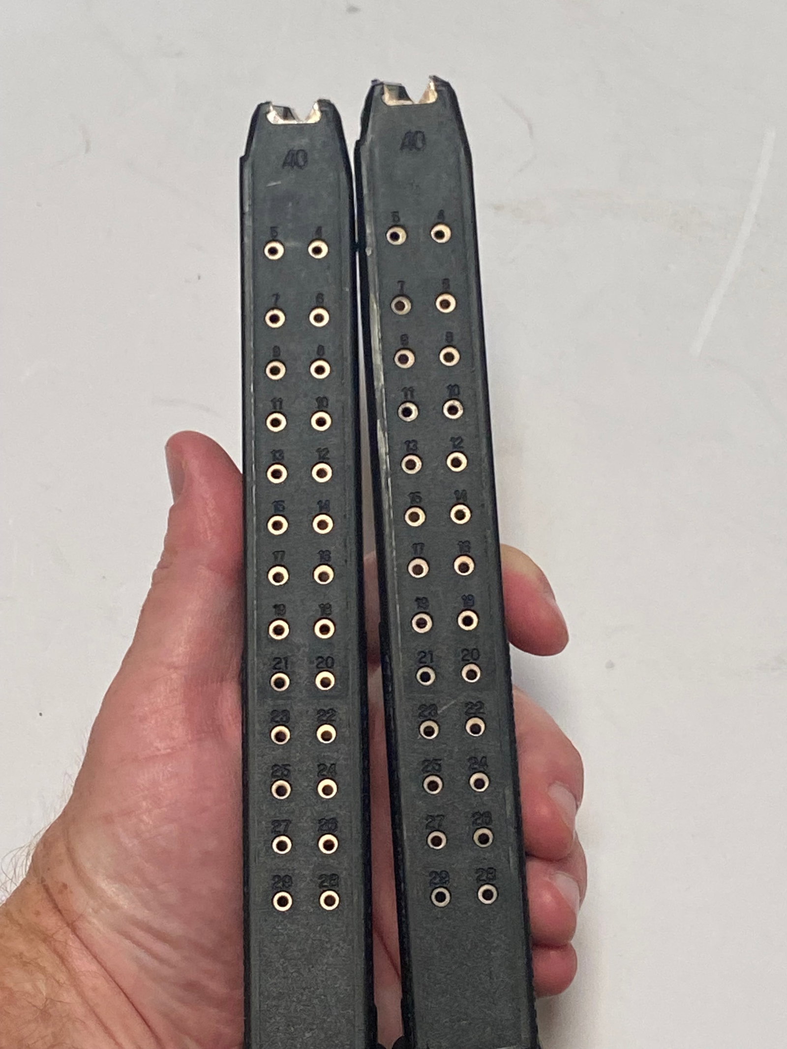 (2) Glock .40 S&W 31rd. Korean Magazines - 4