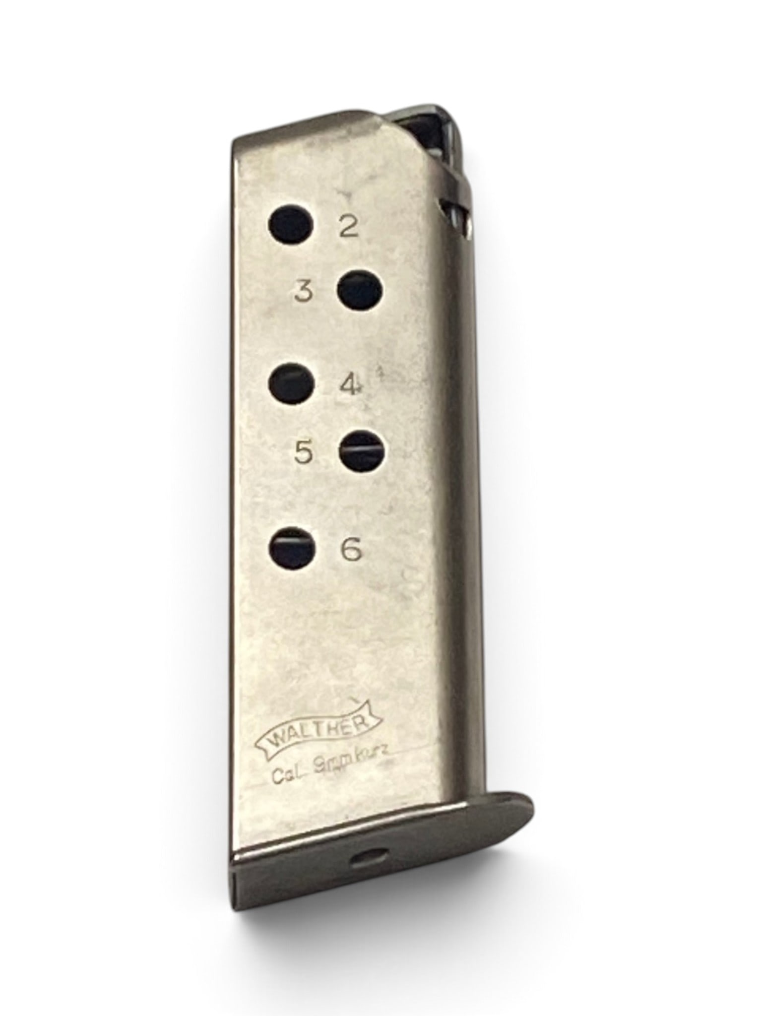 Factory Walther PPK (6-Round) .380 ACP/9mm Kurz Magazine: See Photo(s)