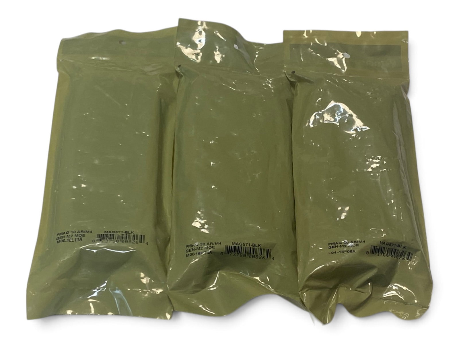 (3) NIB MAGPUL PMAG 30 AR/M4 Gen M2 30rd. 5.56x45 NATO/.223 REM. Magazines - 2