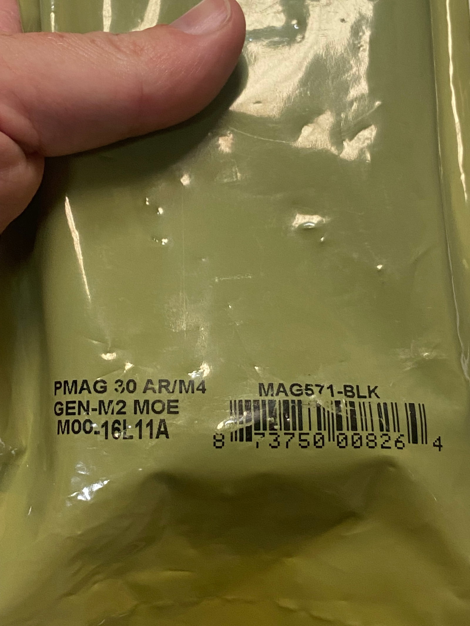 (3) NIB MAGPUL PMAG 30 AR/M4 Gen M2 30rd. 5.56x45 NATO/.223 REM. Magazines - 3