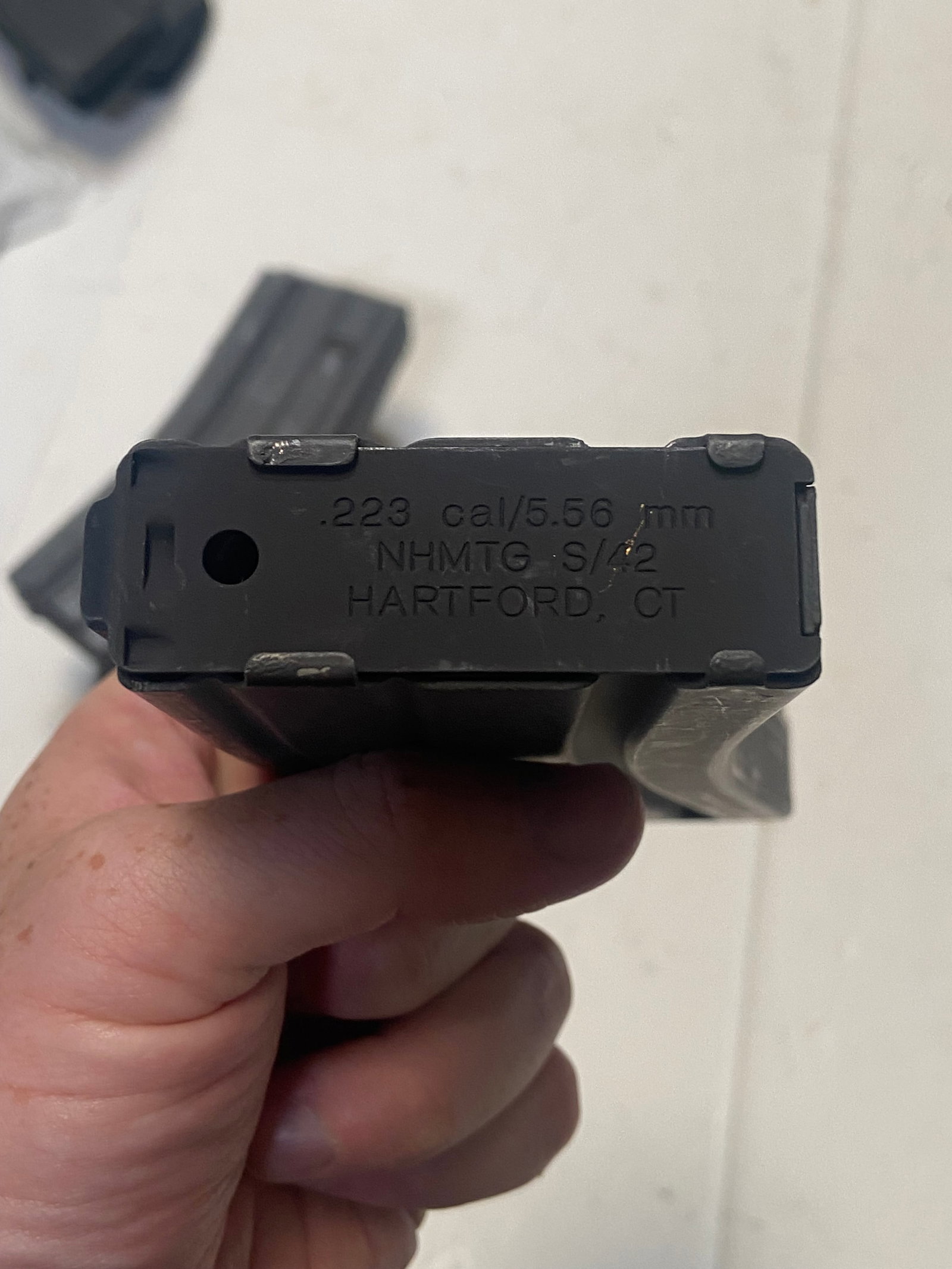 (5) AR/M4 30-Round Aluminum Magazines - Brownell's and NHMTG S/42 - 15