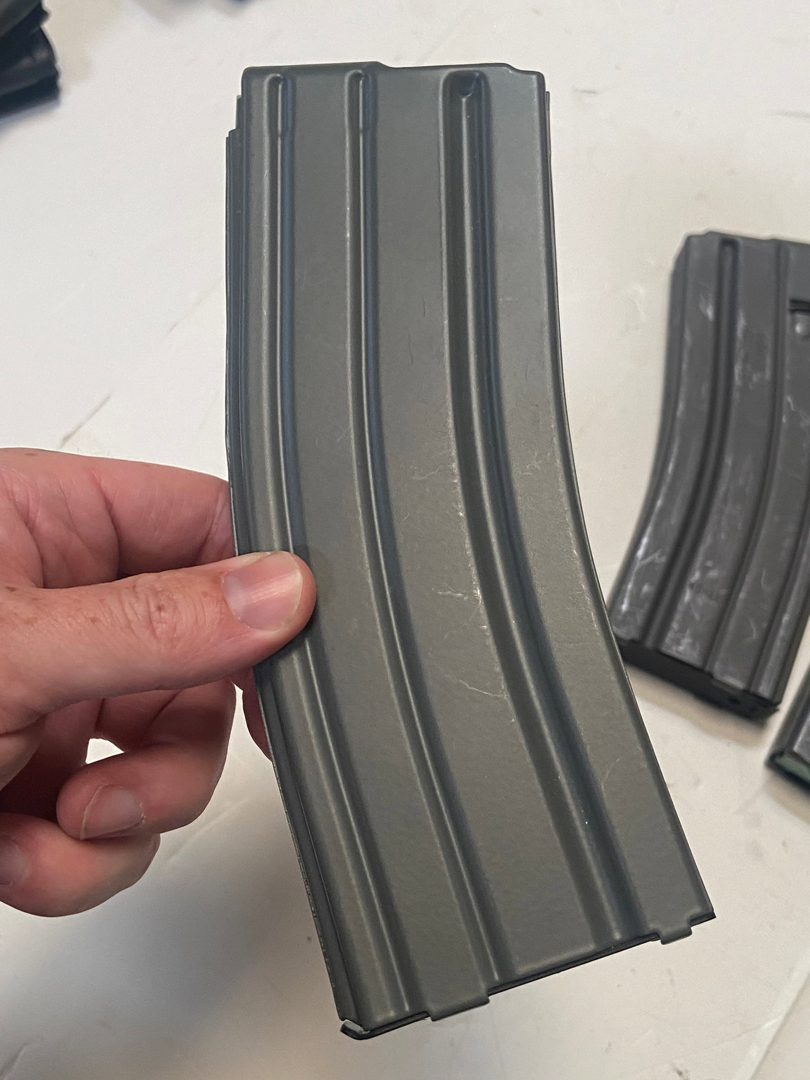 (5) AR/M4 30-Round Aluminum Magazines - Brownell's and NHMTG S/42 - 3
