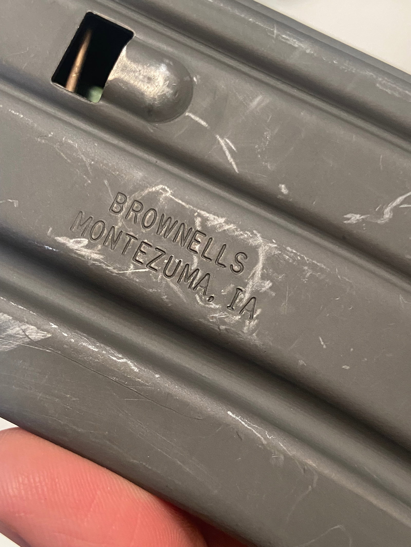 (5) AR/M4 30-Round Aluminum Magazines - Brownell's and NHMTG S/42 - 6