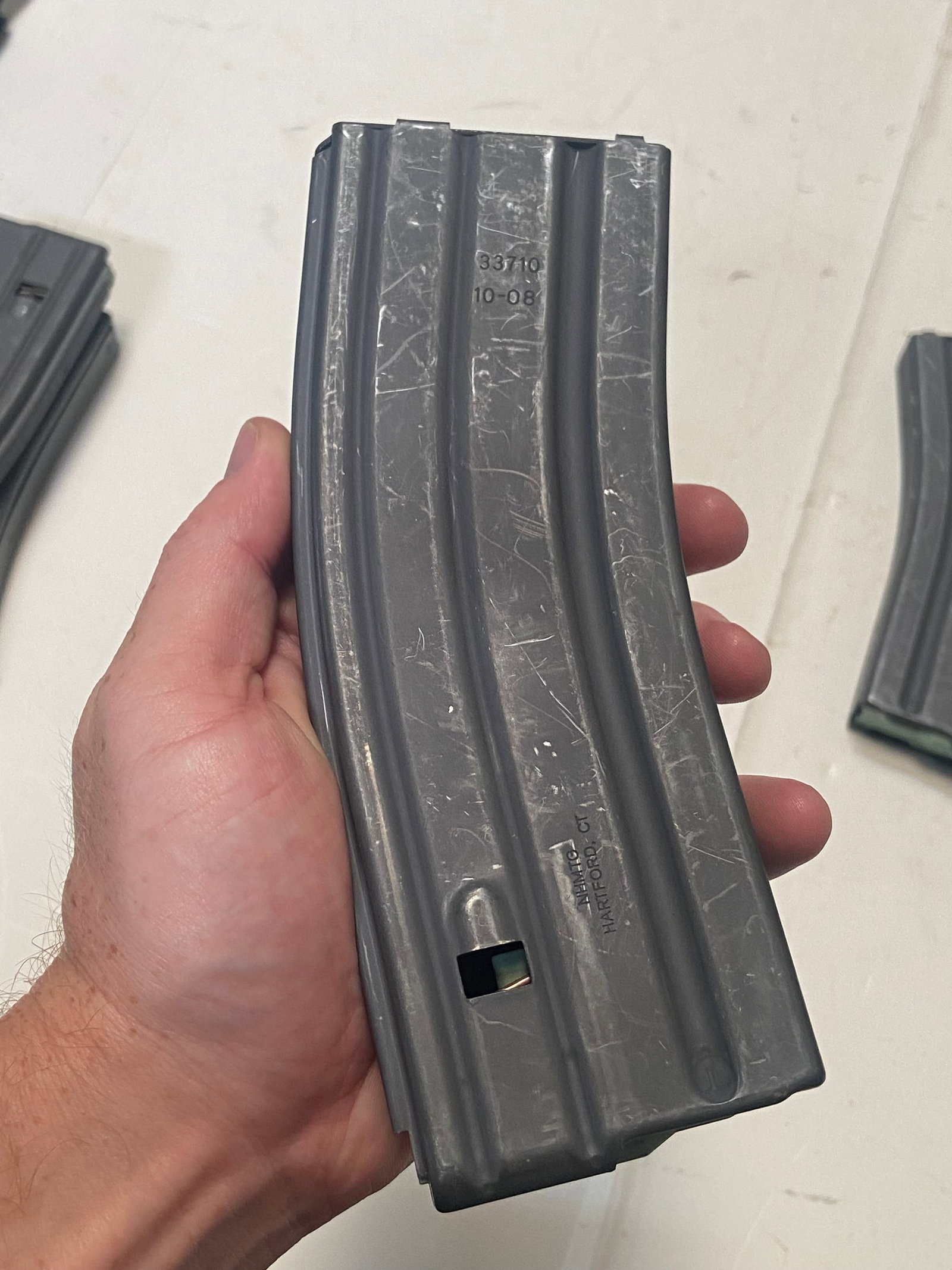 (5) AR/M4 30-Round Aluminum Magazines - Brownell's and NHMTG S/42 - 8