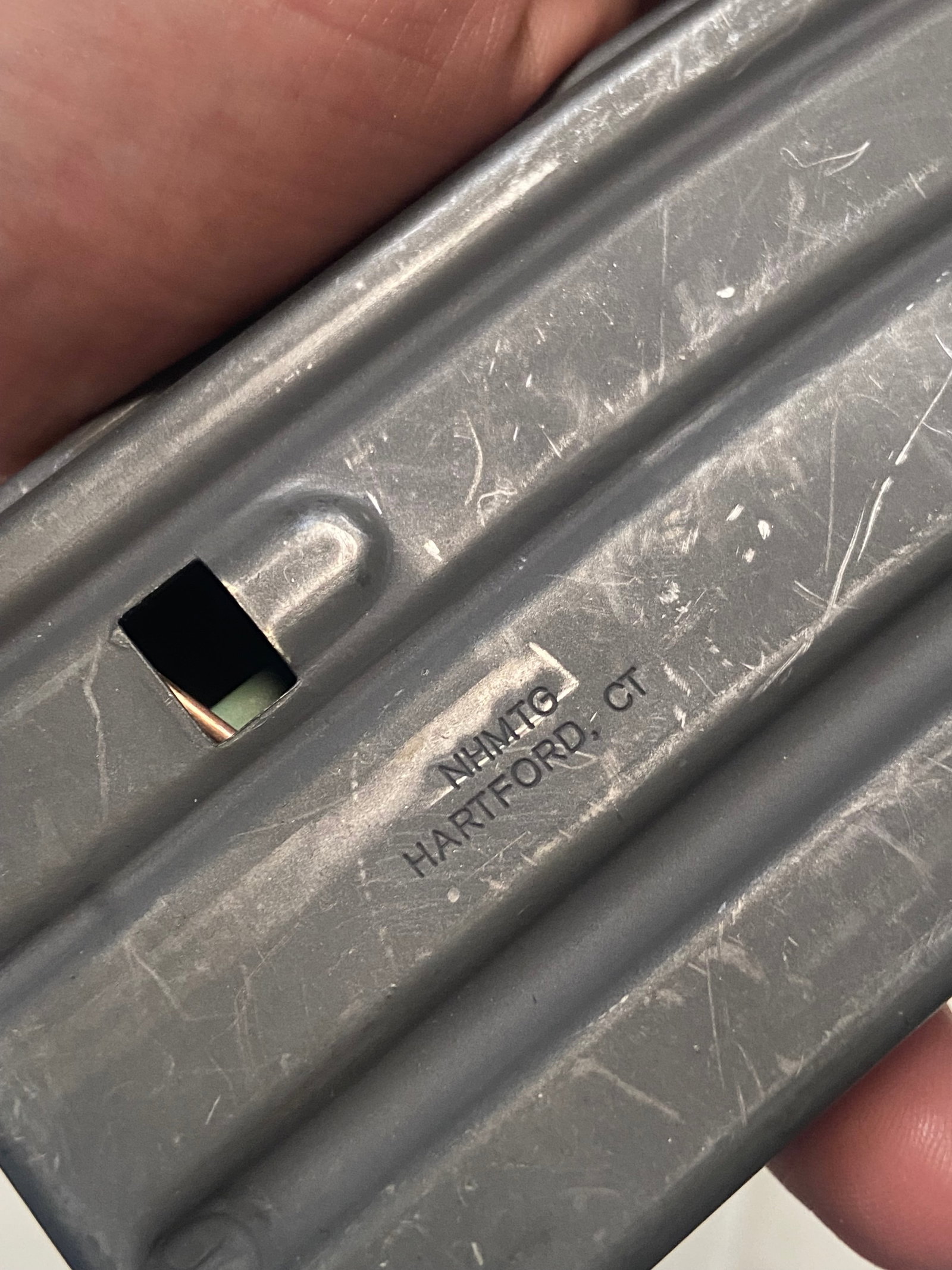(5) AR/M4 30-Round Aluminum Magazines - Brownell's and NHMTG S/42 - 9