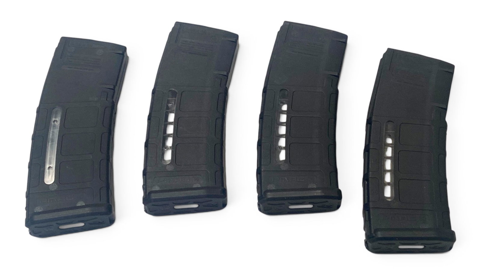 (4) MAGPUL PMAG 30 AR/M4 5.56x45/.223 Windowed MagLevel Magazines: See Photo(s)