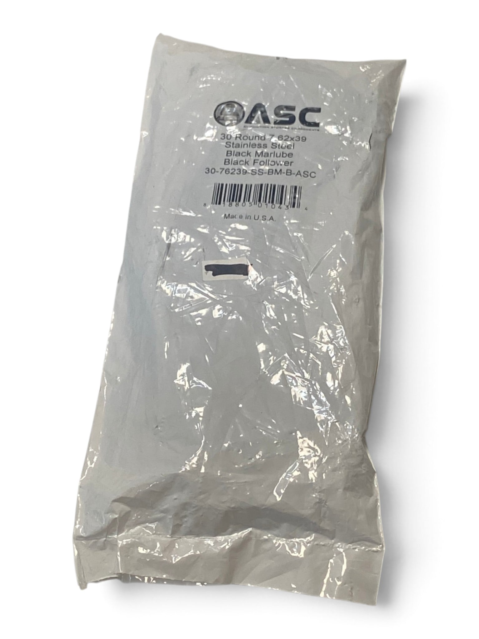 NIB ASC 30rd. 7.62x39 Stainless Steel Magazine - 2