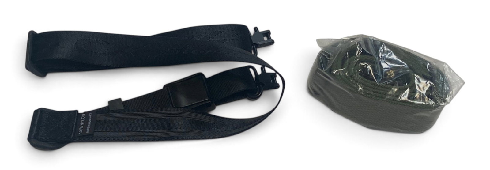 (2) Slings: CX4 Storm Black Sling and new Military Canvas Green Sling