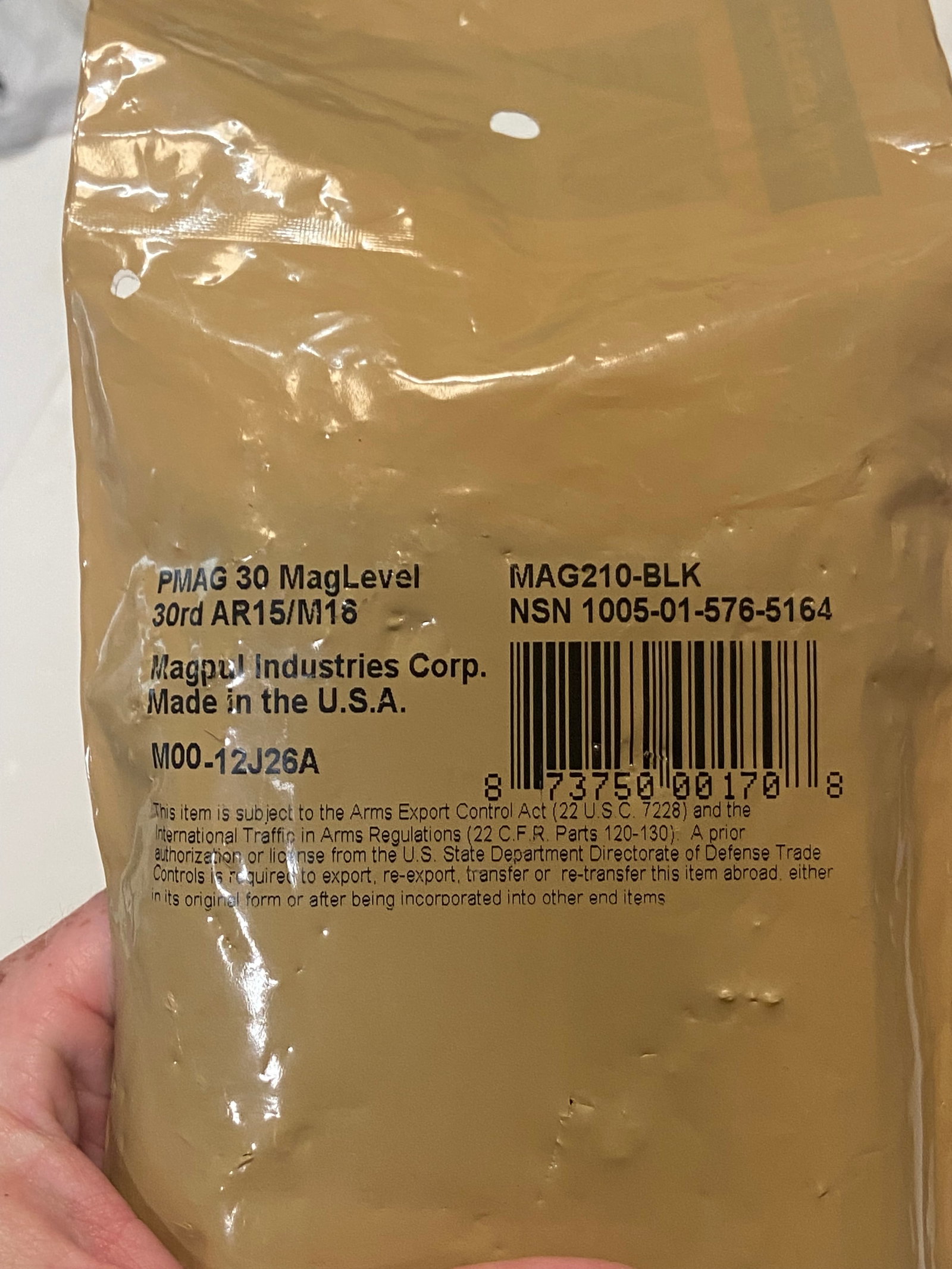 4) MAGPUL PMAG 30 AR/M4 5.56x45/.223 Windowed MagLevel Magazines - 3