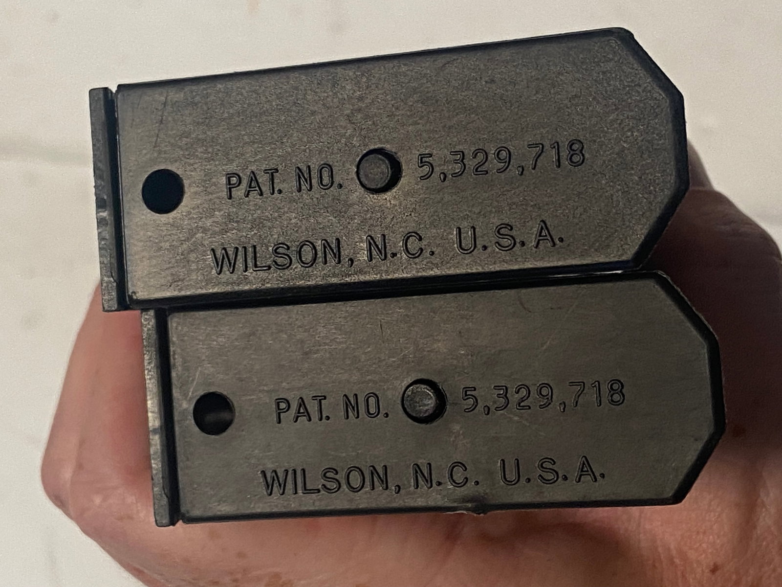 (2) Original Preban Thermold D&D Inc. Wilson, NC M16/AR15 20rd. Magazines - 3