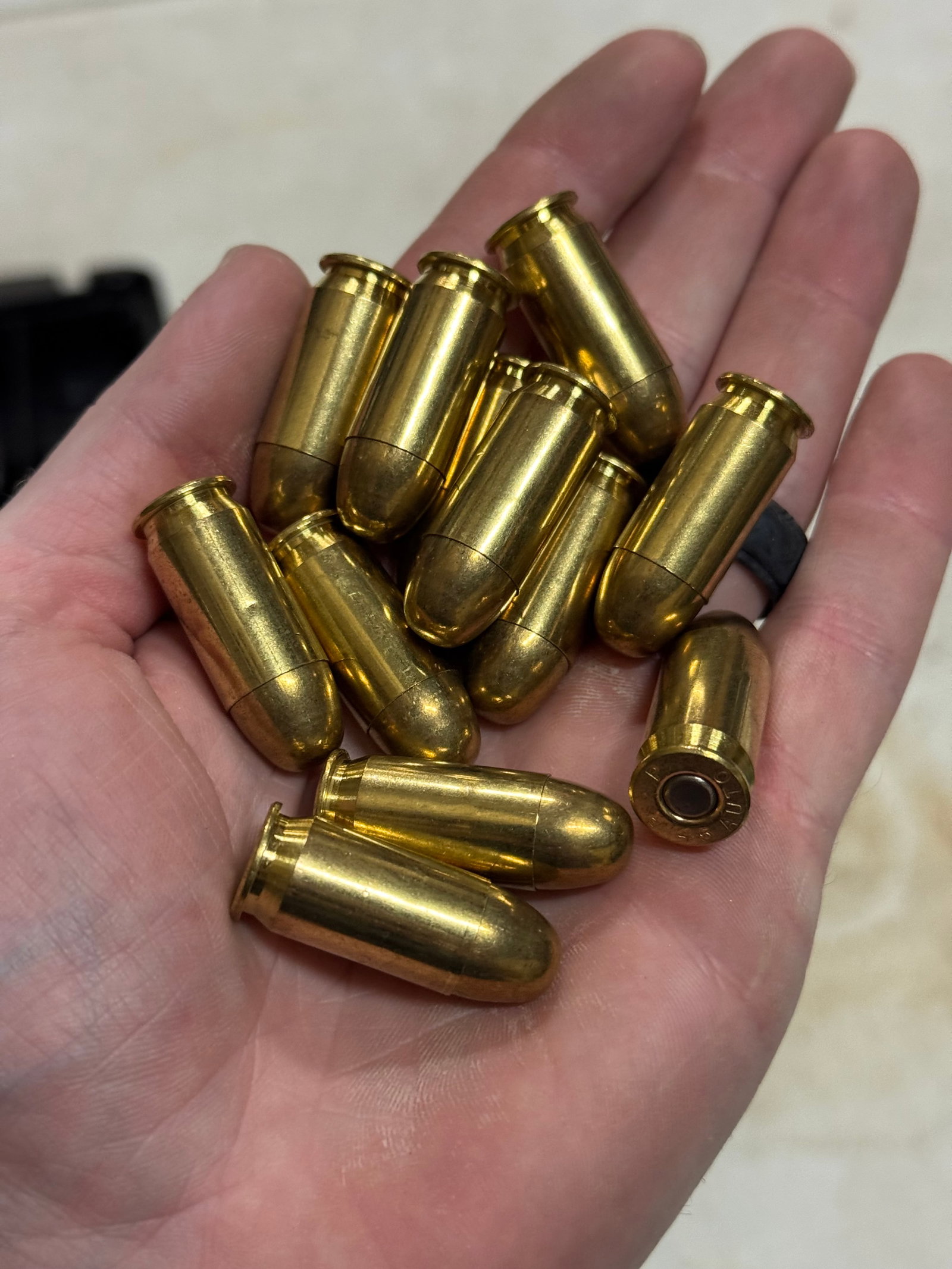 Approx. 450rds. of .45 AUTO 230gr. FMJ Remington Factory Loose Ammunition in Can - 2