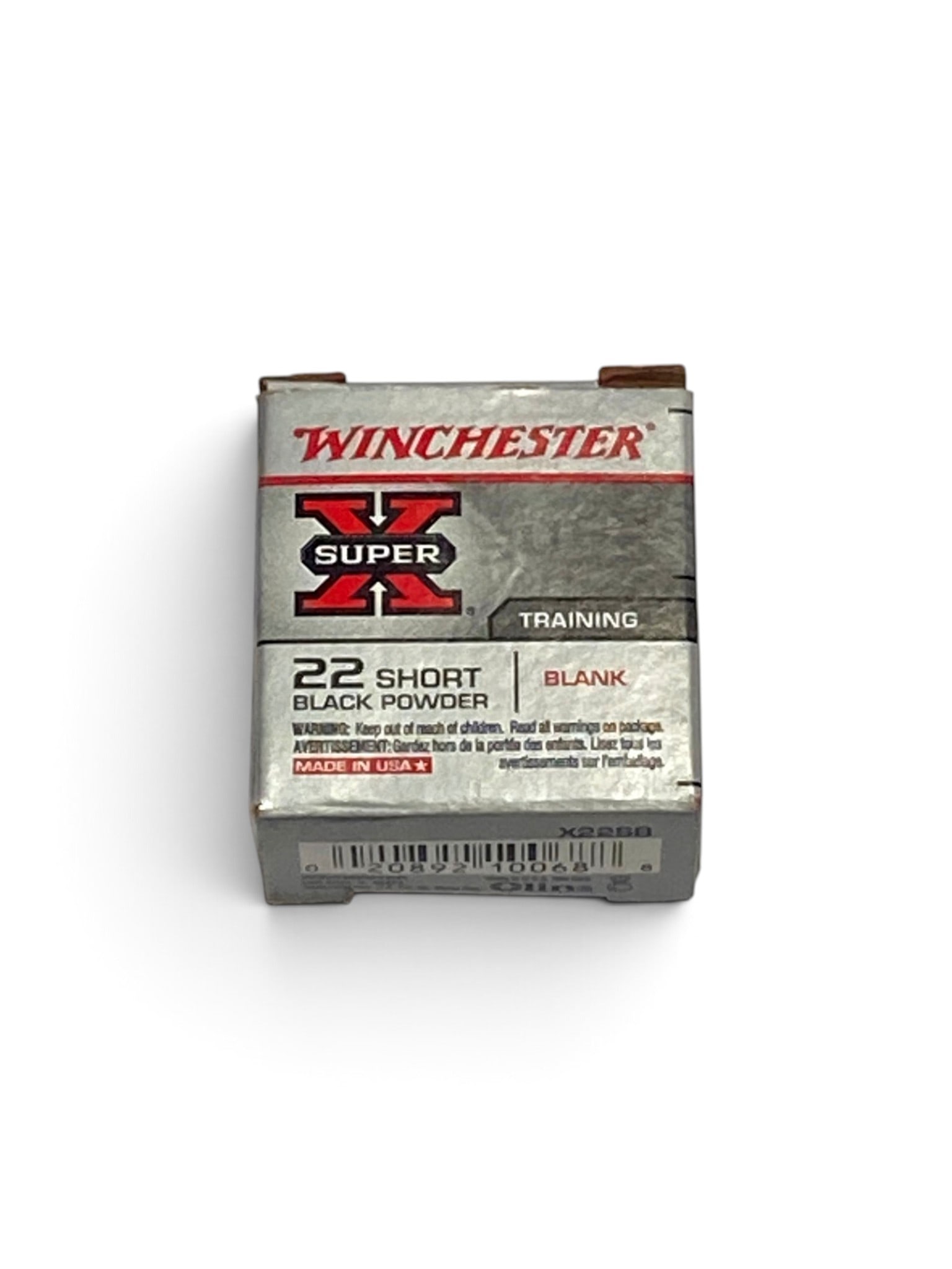 NIB 50rds. of .22 SHORT Blackpowder Blank Winchester Training Ammunition: See Photo(s)