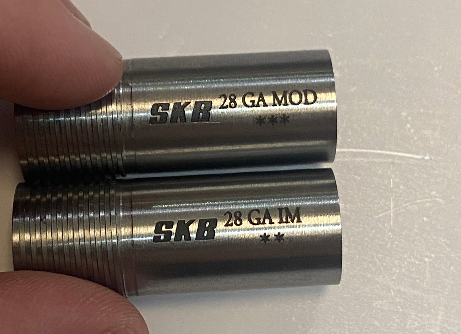 SKB 28 GA. Choke Kit - Includes (3) Chokes, Grease and Wrench - 4
