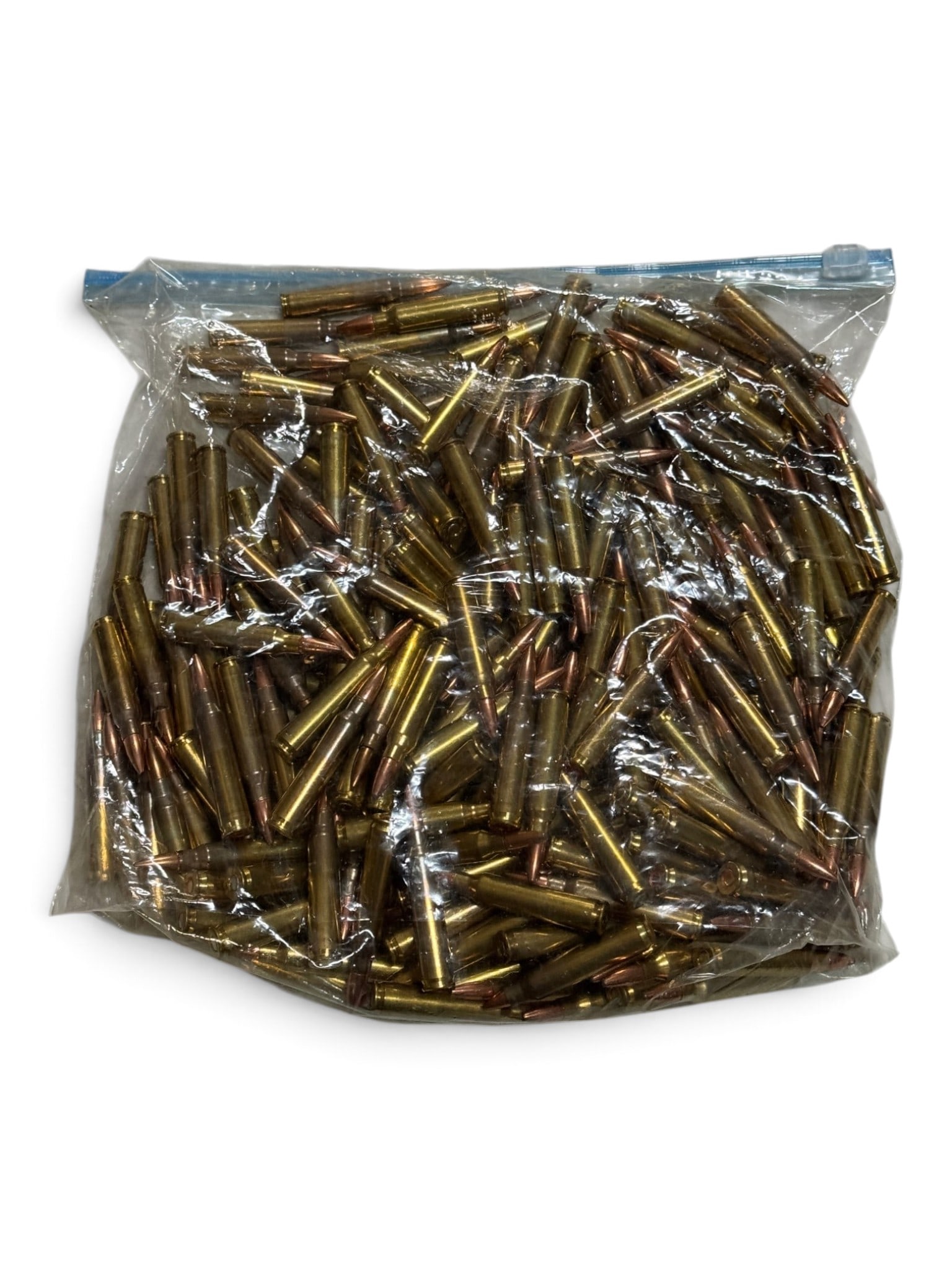 Approx. 230rds. of 5.56mm 55gr. FMJ & SP Loose Ammunition in Can - 2