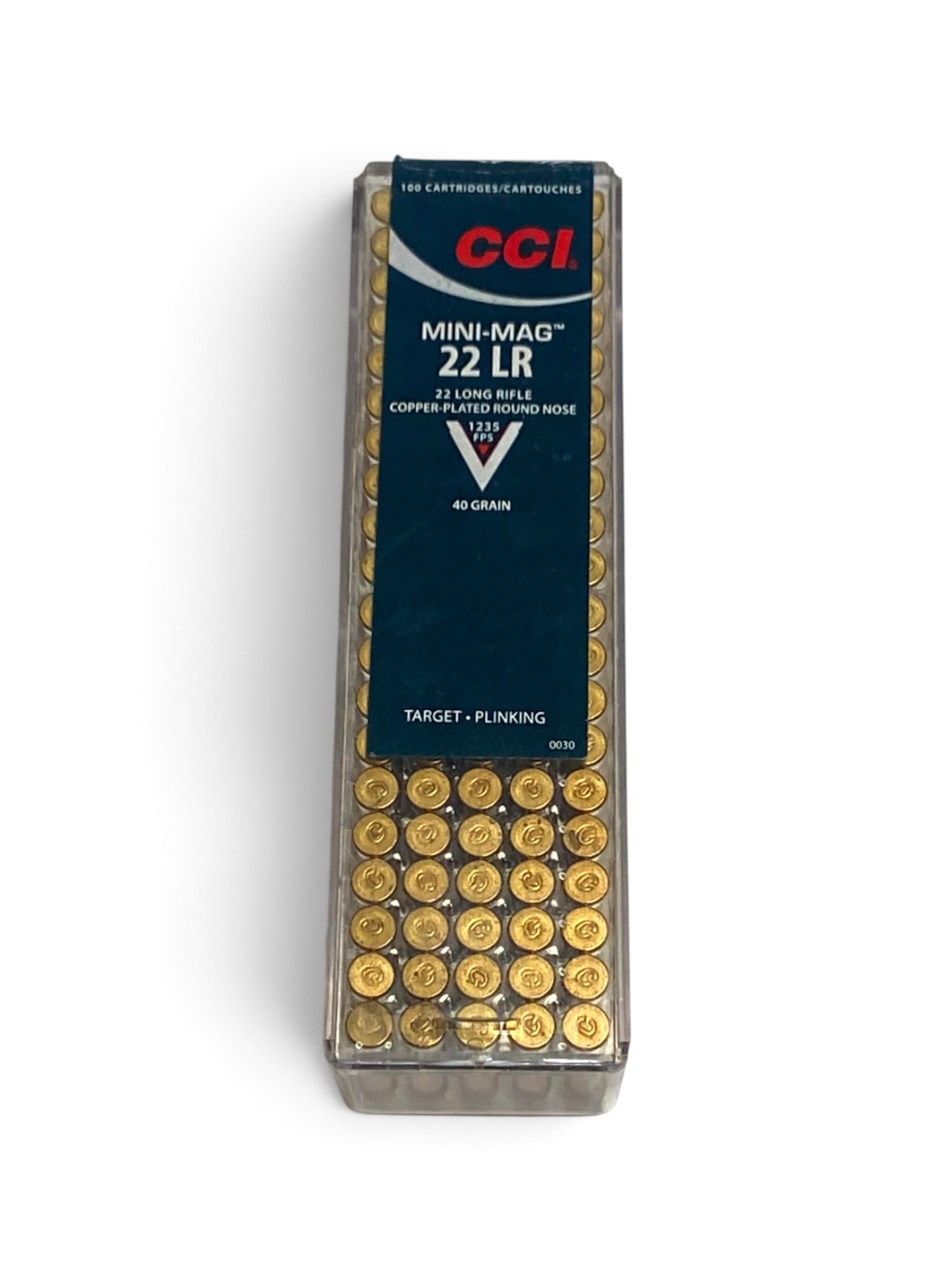 NIB 100rds. of .22 LR 40gr. CPRN CCI Ammunition: See Photo(s)