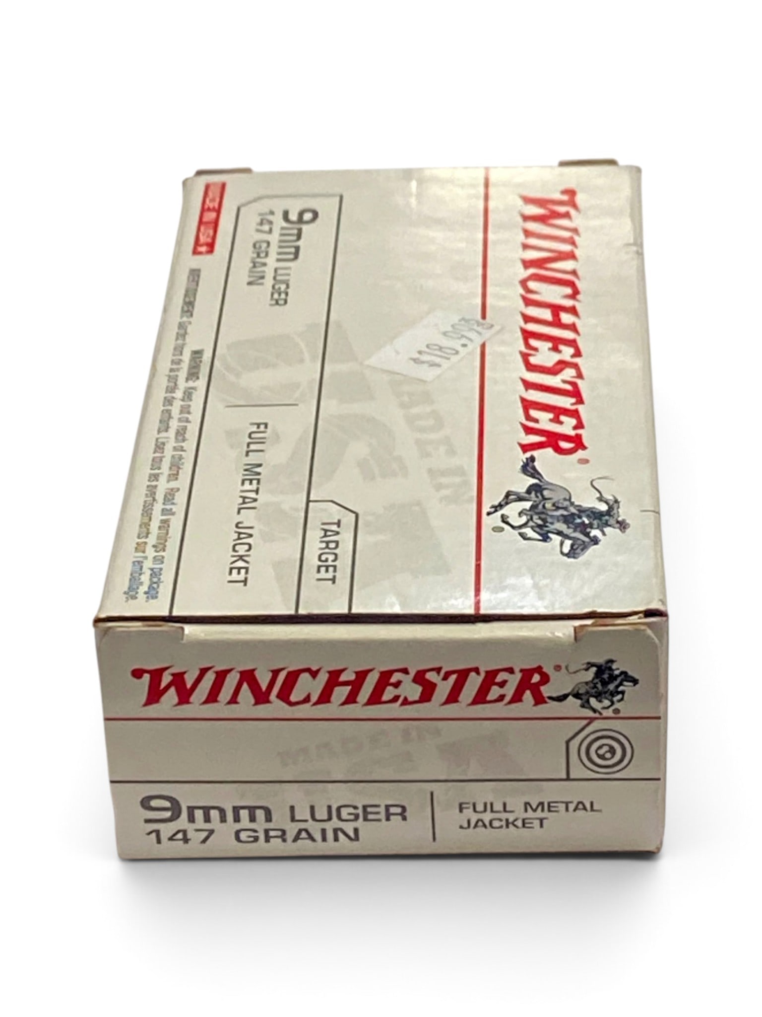 NIB 50rds. of 9mm LUGER 147gr. FMJ Winchester Ammunition: See Photo(s)