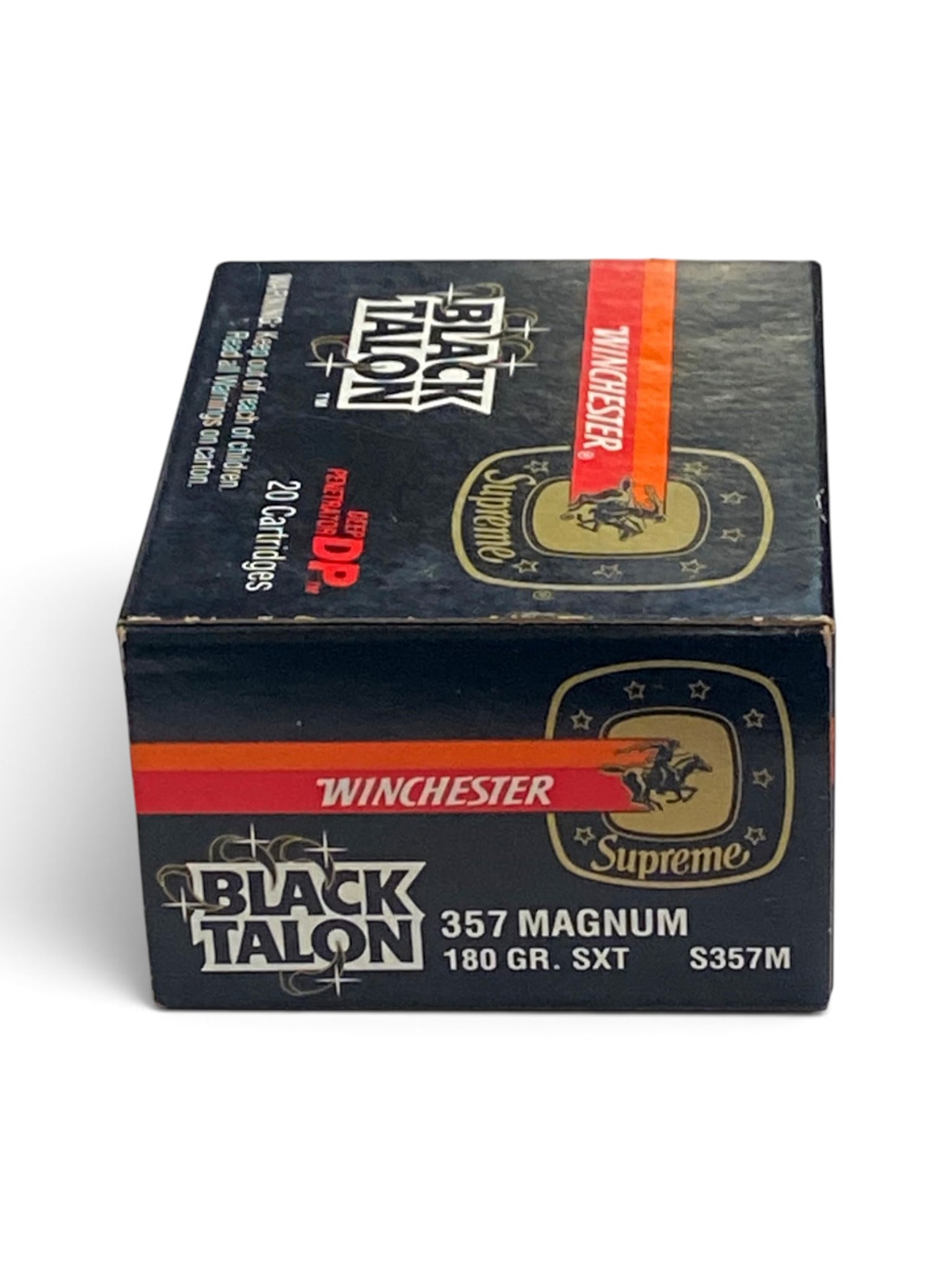 NIB 20rds. of .357 MAGNUM 180gr. SXT Winchester Supreme BLACK TALON Ammunition: See Photo(s)