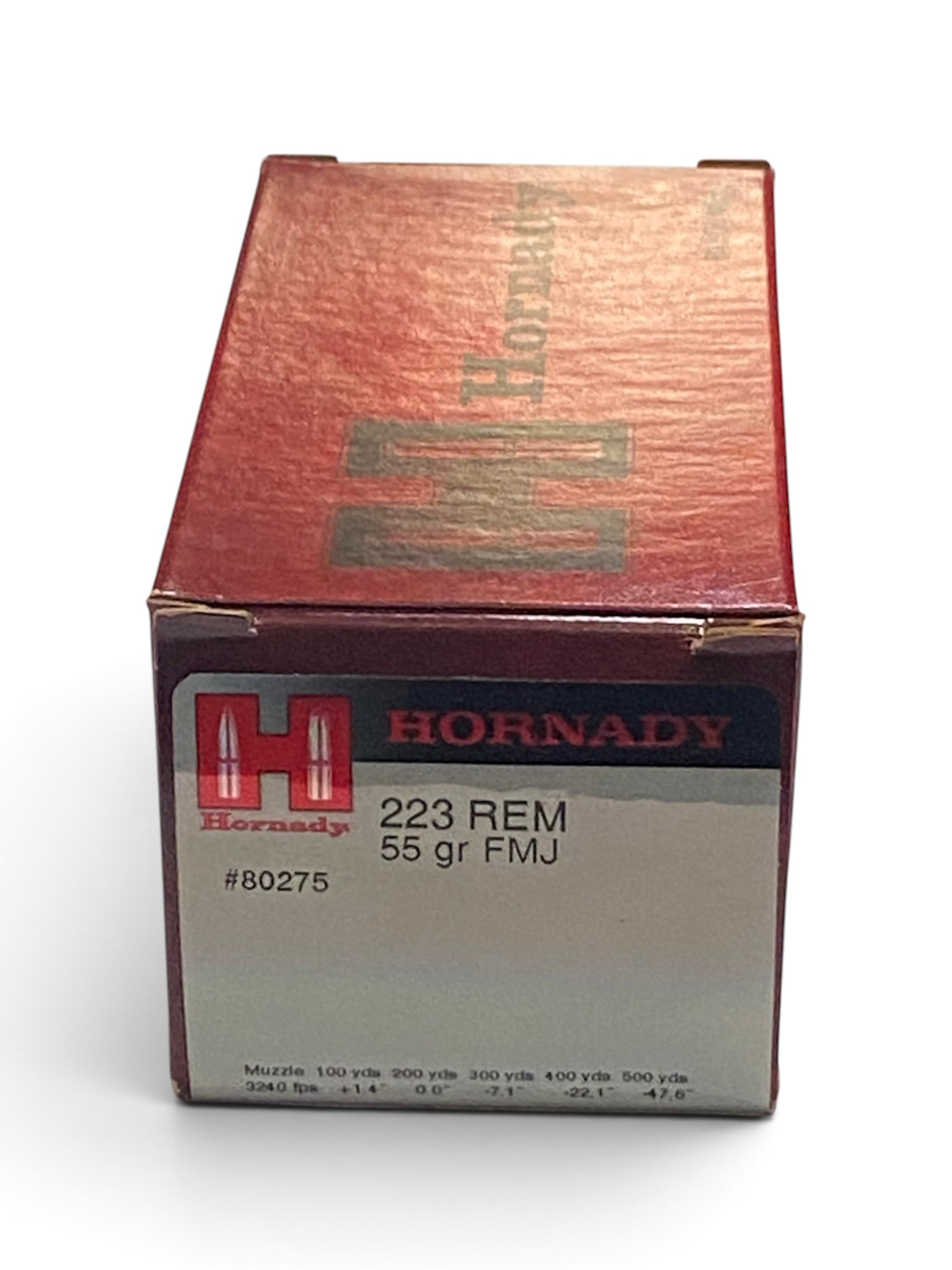 NIB 50rds. of .223 REM 55gr. FMJ Hornady #80275 Ammunition: See Photo(s)