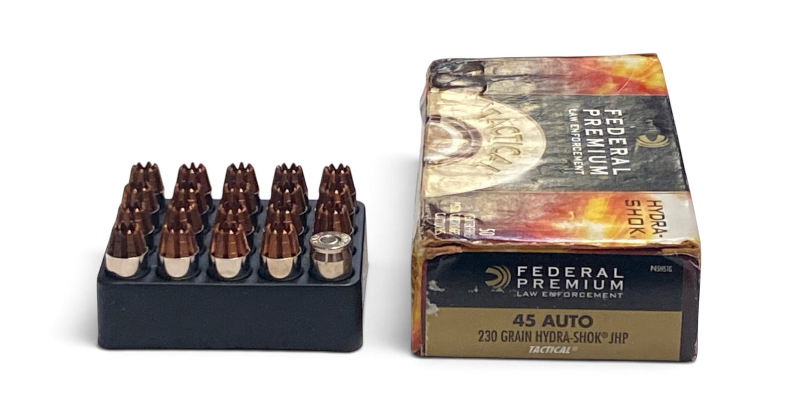 NIB 50rds. of .45 AUTO 230gr. Hydra-Shok JHP Federal LE & 20rds. of G2 Research RIP Ammunition (1 of 3)