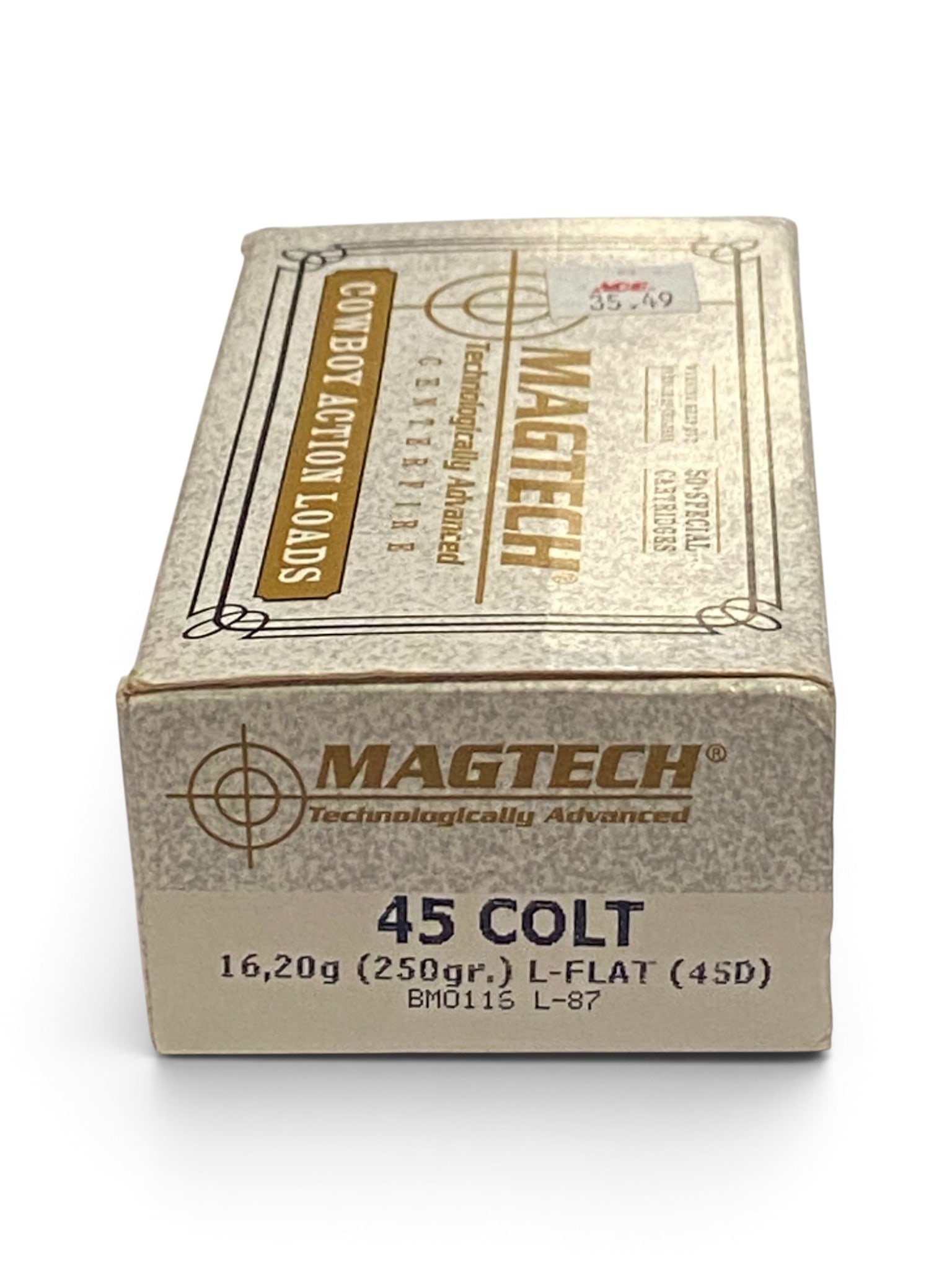 NIB 50rds. of .45 LONG COLT 250gr. L-Flat Magtech Ammunition: See Photo(s)