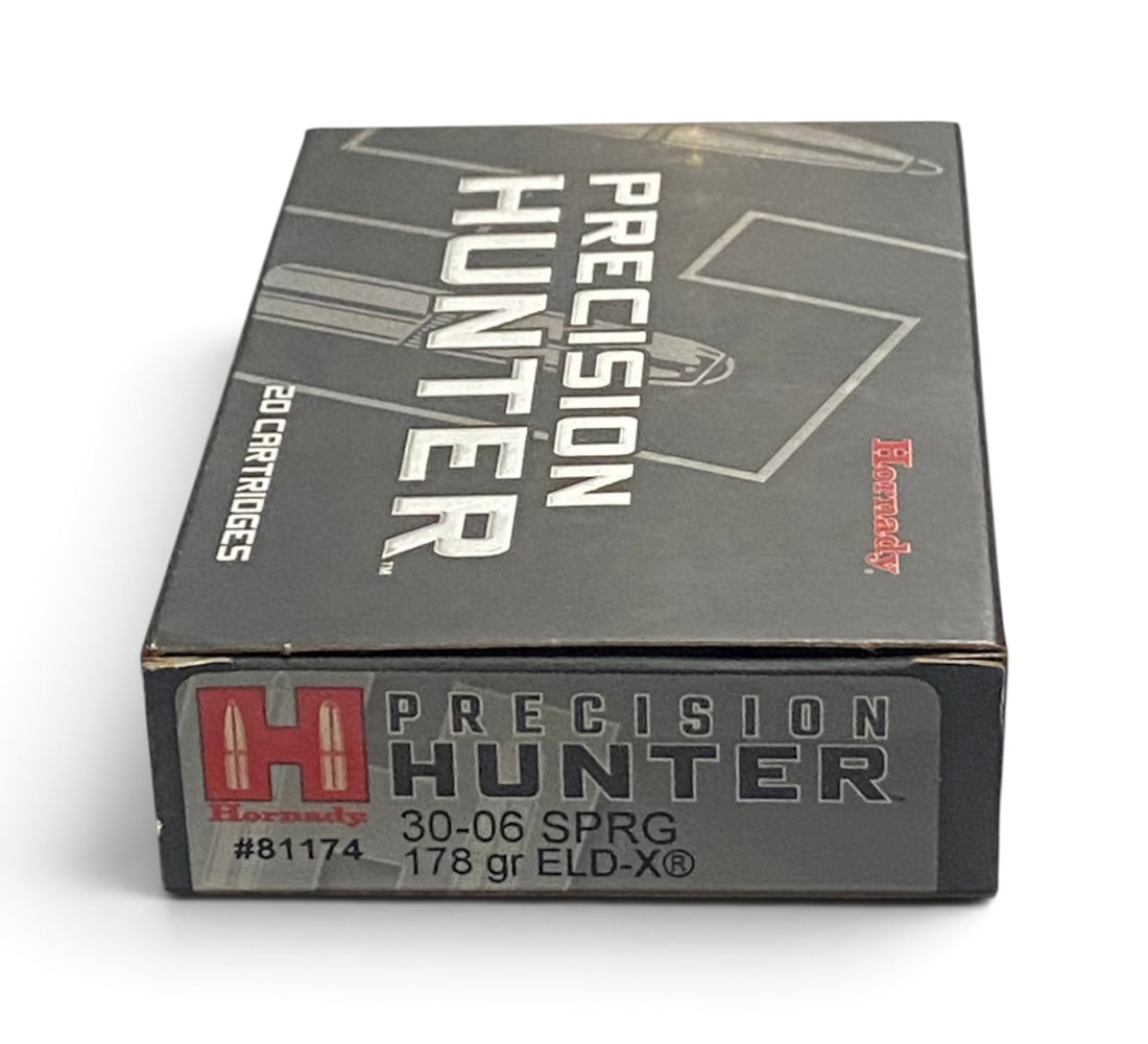 NIB 20rds. of .30-06 SPRG. 178gr. ELD-X Hornady Precision Hunter Ammunition: See Photo(s)