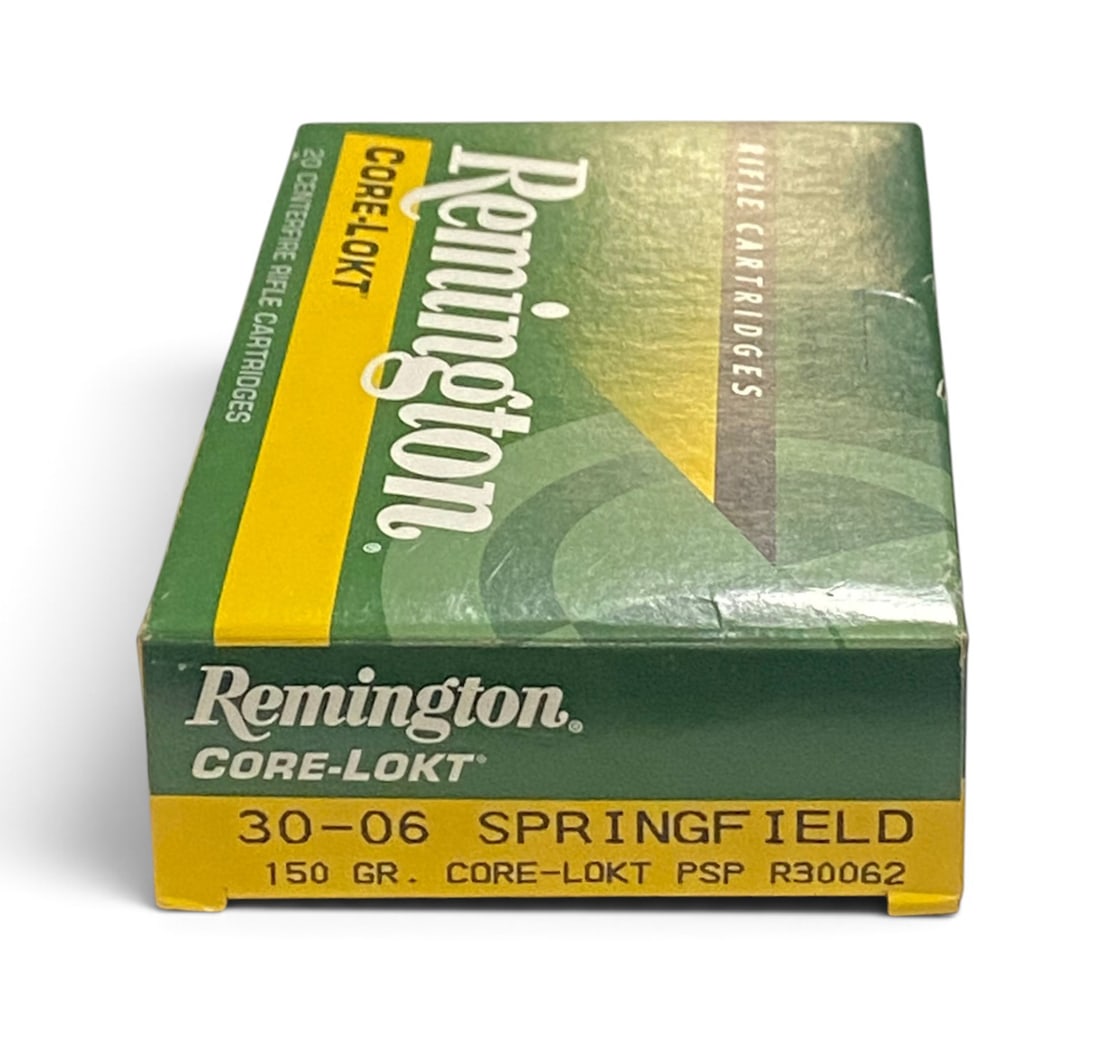 NIB 20rds. of .30-06 SPRG. 150gr. Core-Lokt PSP Remington Ammunition: See Photo(s)