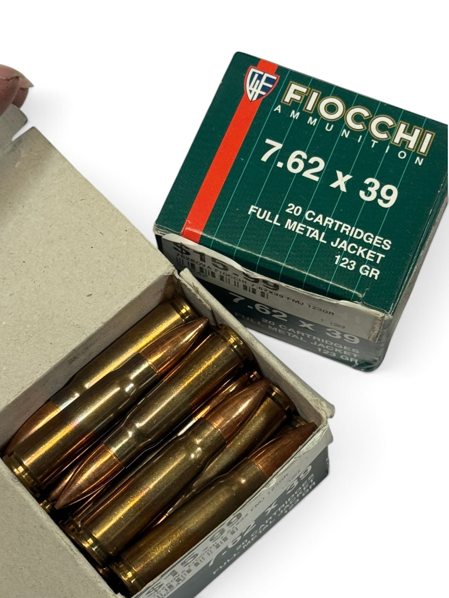 NIB 118rds. of 7.62x39mm High Quality 123gr. Factory Ammunition - 3