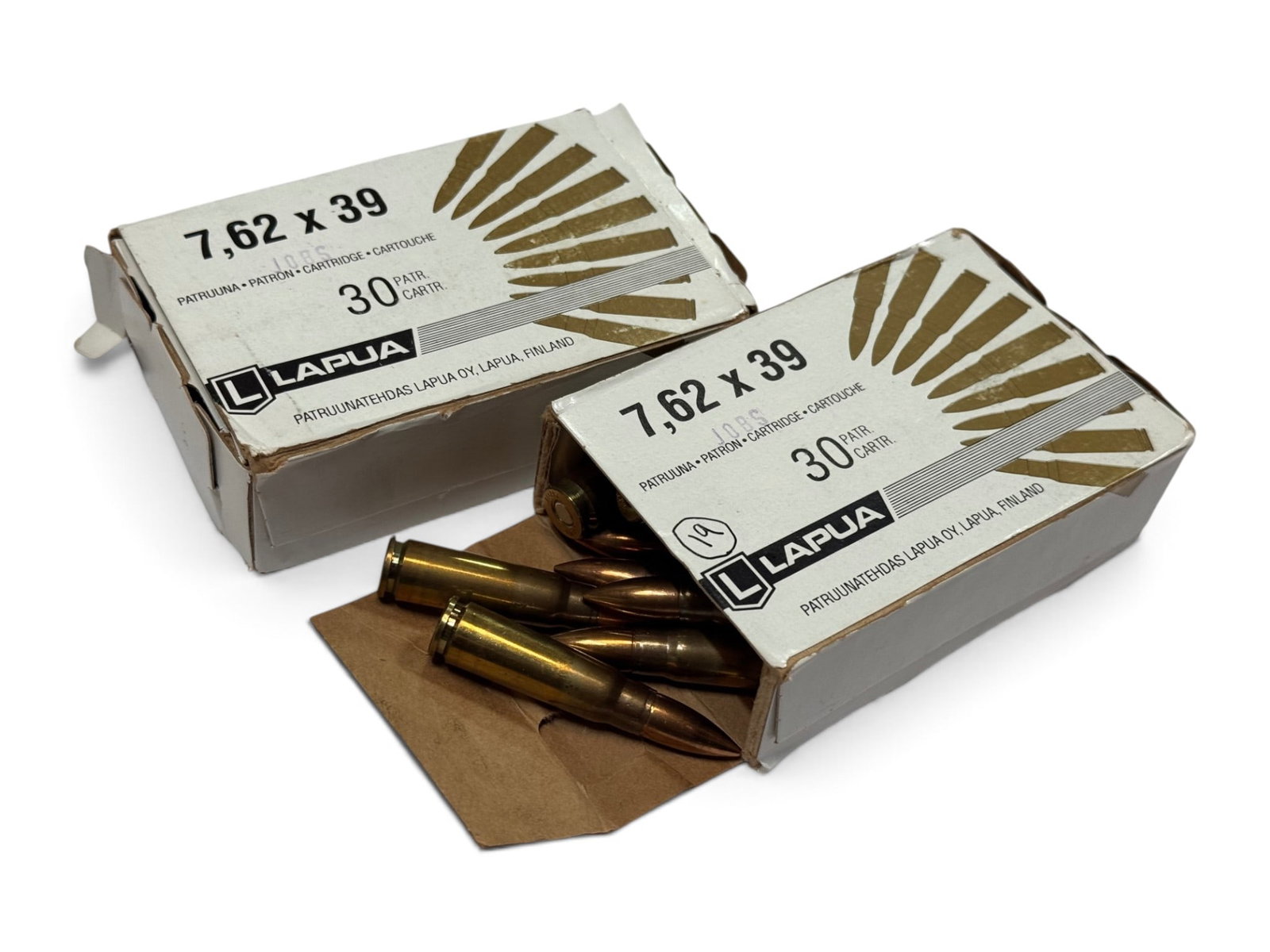 NIB 118rds. of 7.62x39mm High Quality 123gr. Factory Ammunition - 4