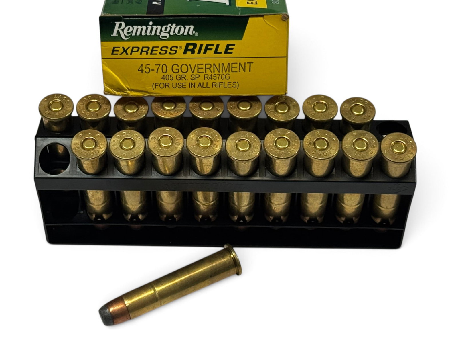 NIB 38rds. of .45-70 GOVT. 325gr. FTX Hornady & 405gr. Remington Ammunition - 2