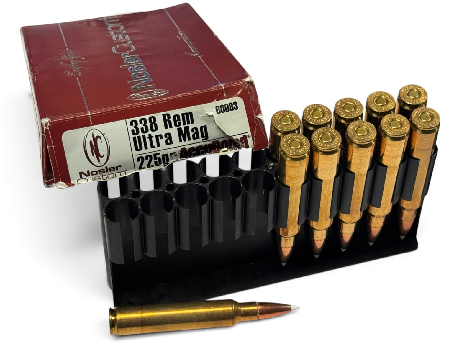 NIB 15rds. of Big Game Rifle Quality Factory Ammunition - .300WM/.338RUM/.458WIN - 3