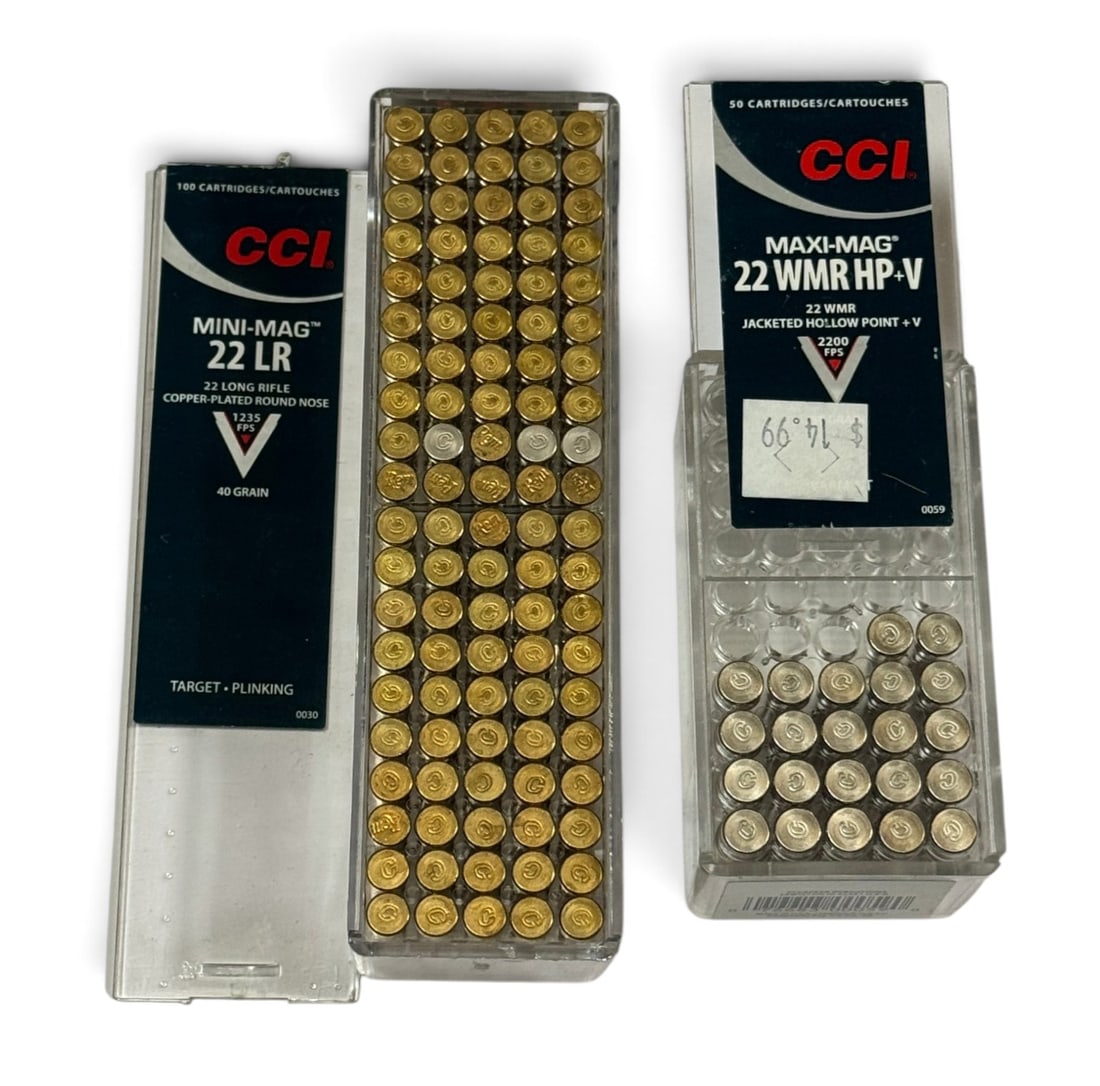 Large Lot of Various Factory Ammo - .22 CAL, 5.7x28mm, .45 LC, 7.62x39, .243 WIN, .25 AUTO & M - 2