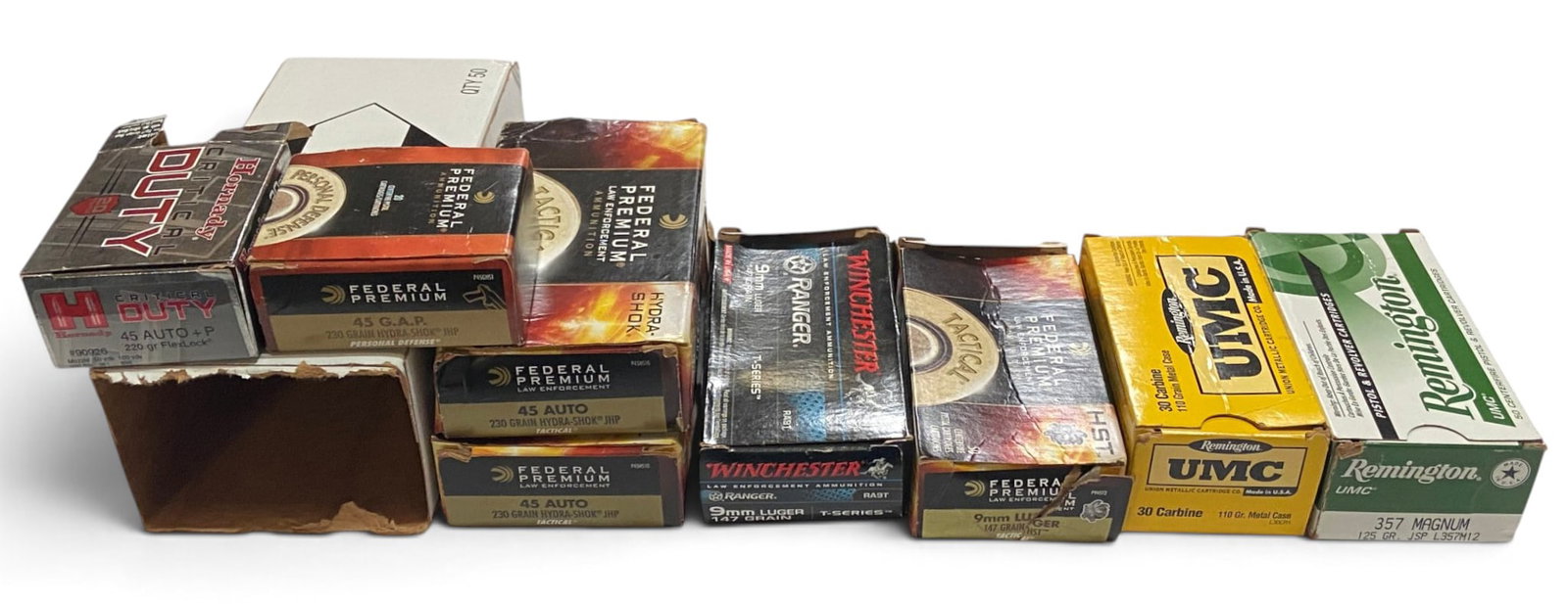 (9) Empty Ammunition Boxes: See photos for what’s all here