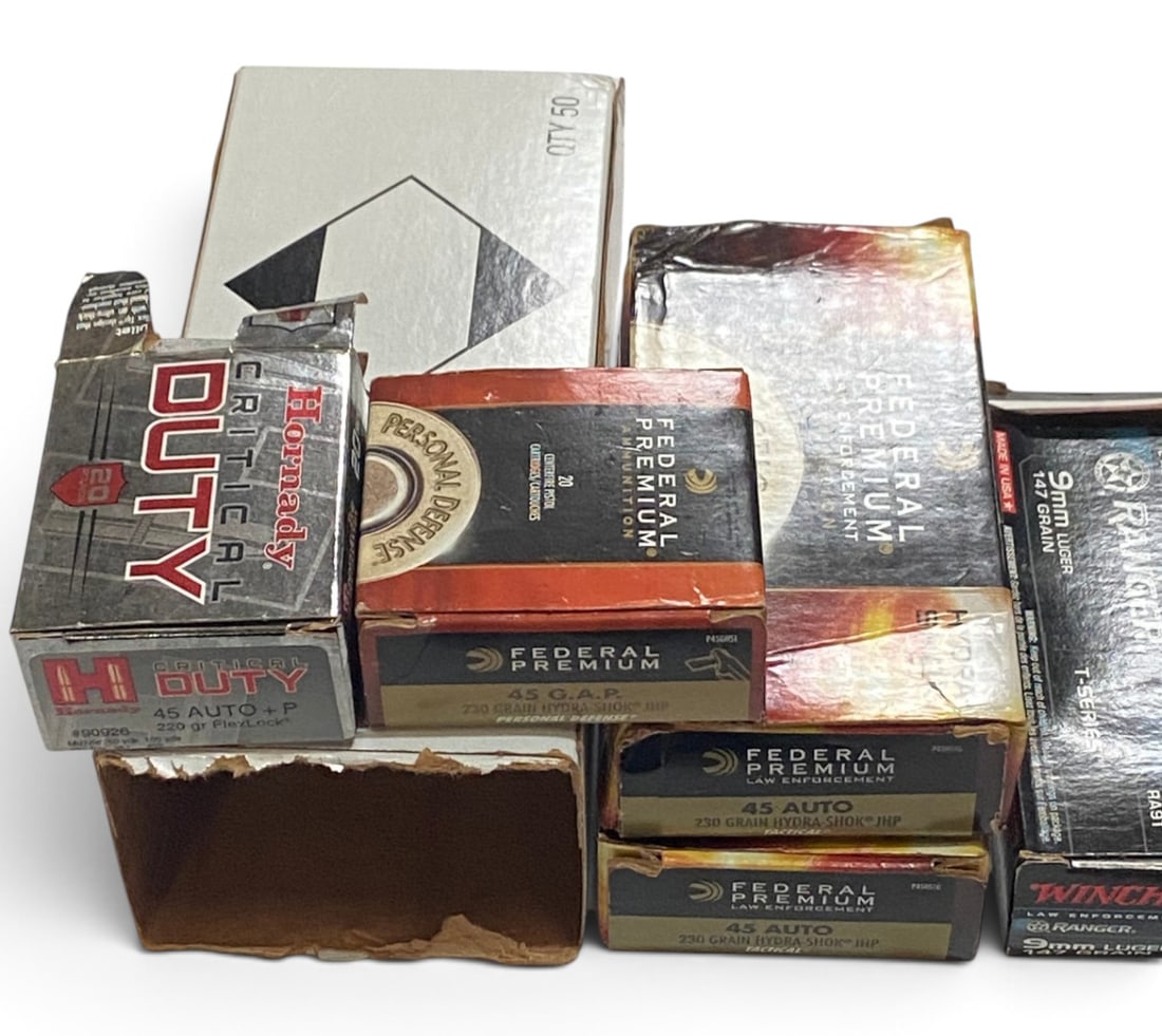 (9) Empty Ammunition Boxes - 2