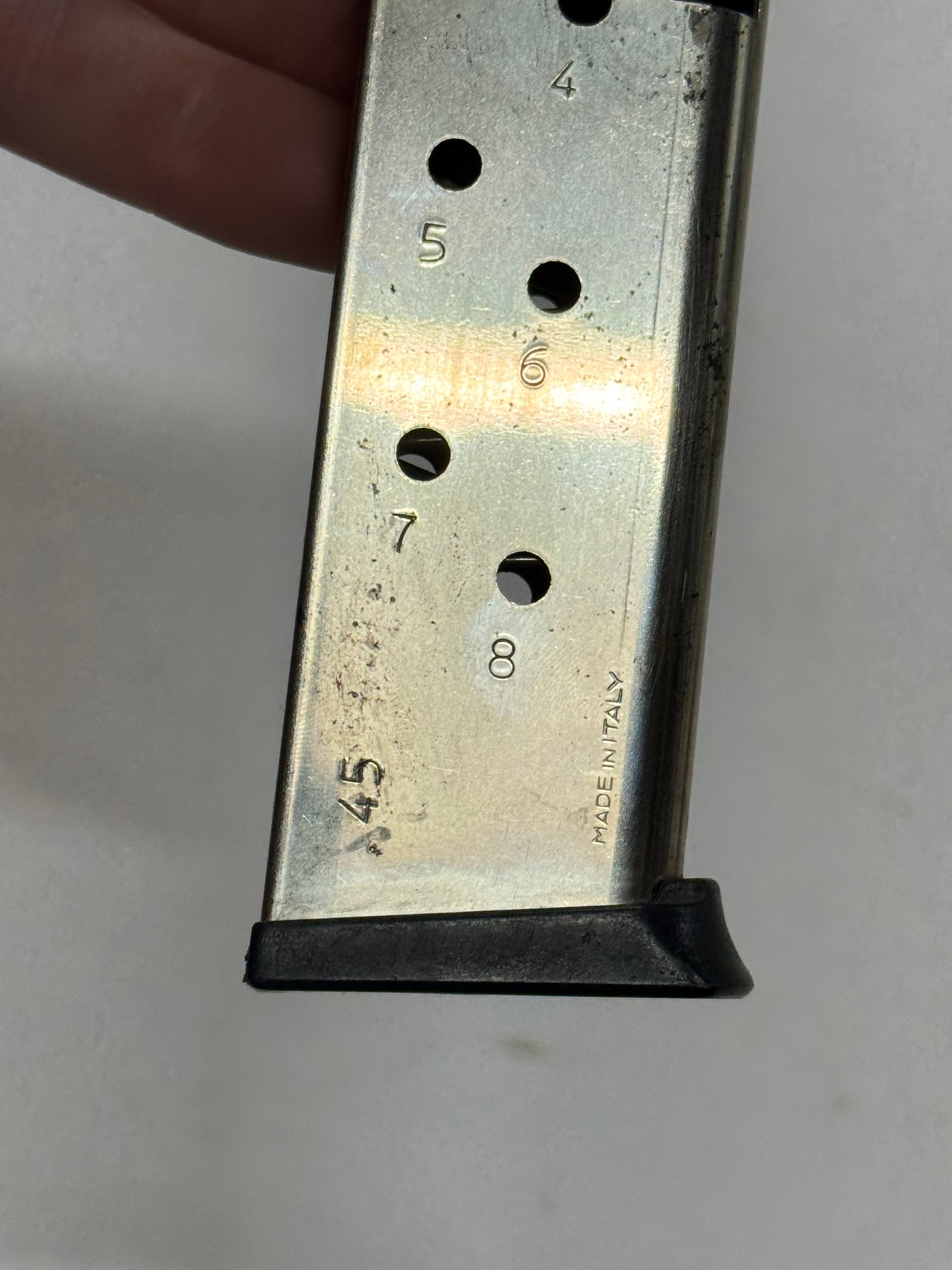 8-Round 1911 .45 ACP Magazine marked -A- - 3
