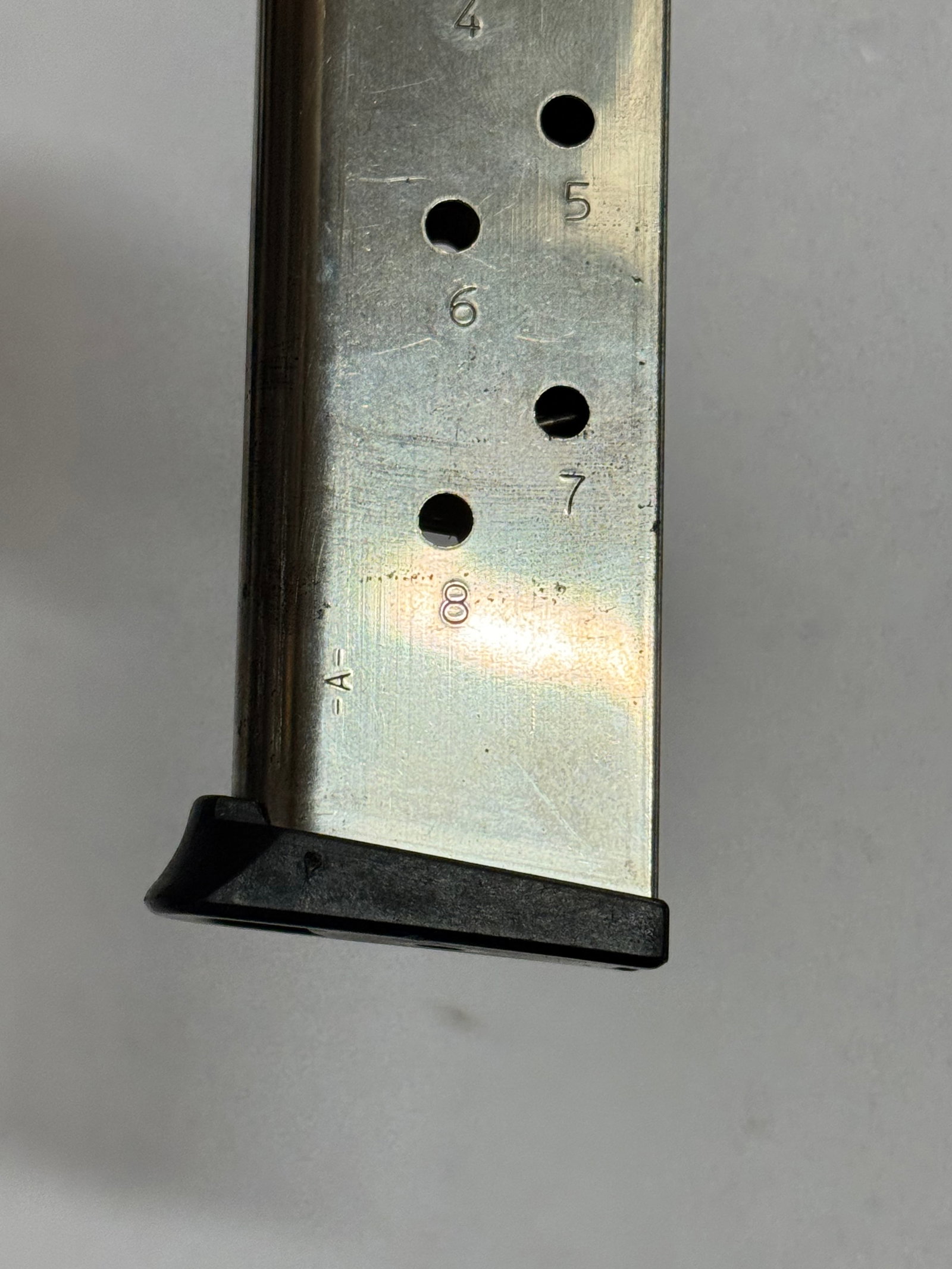 8-Round 1911 .45 ACP Magazine marked -A- - 4