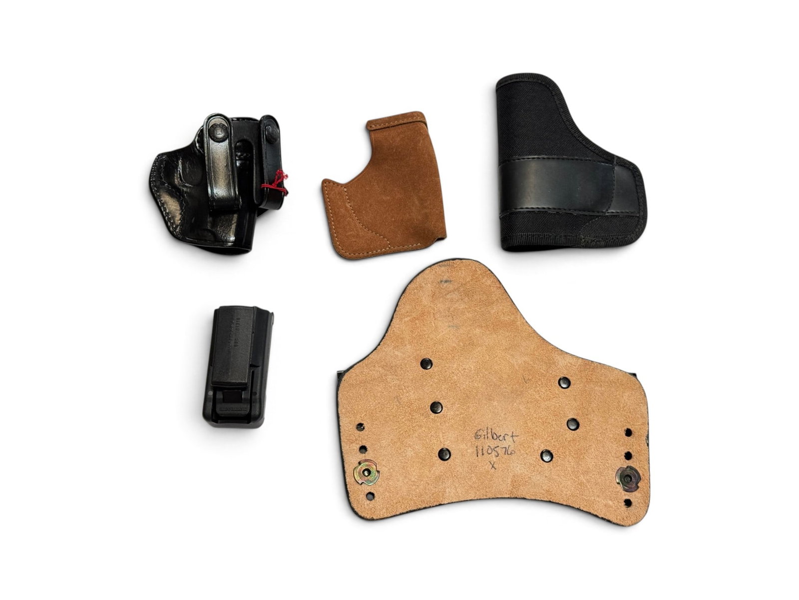 (4) Holsters and (1) Magazine Holder - 2